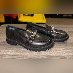 Elegant Black Kids Dress Shoes